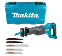 Makita DJR 186 ZK Batterie Reciprosge Sbelsge 18 V + Set de lames Reciprosge ( P-83967 ) + coffret - sans batterie, sans chargeur