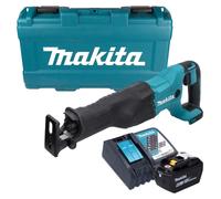 Makita DJR 186 ZK Scie sabre sans fil 18 V + 1 batterie 9,0 Ah + chargeur + mallette