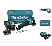 Makita DJR 187 RGK Scie sauteuse sans fil 18 V brushless + 2x Batteries 6.0 Ah + Chargeur + Coffret