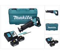 Makita DJR 187 RMK Scie sauteuse sans fil 18 V Brushless + 2x Batteries 4.0 Ah + Chargeur + Coffret de transport