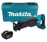 Makita DJR 187 ZK Scie sabre sans fil 18 V sans balais + 1 batterie 9,0 Ah + mallette - sans chargeur