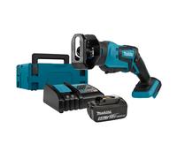 Makita DJR183RTJ1 Scie Sabre Sans-fil - 18V Li-ion - 1 Batterie 5,0 Ah - MAKPAC - Changement Rapide