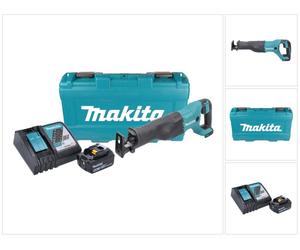 Makita DJR186RGK Scie récipro sans fil 18V + 1x Batterie 6,0 Ah + Chargeur + Coffret
