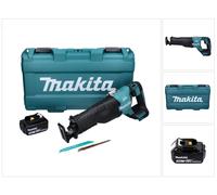 Makita DJR187F1K Scie récipro sans fil 18V Brushless + 1x Batterie 3,0 Ah + Coffret - sans chargeur