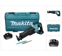 Makita DJR187G1K Scie récipro sans fil 18V Brushless + 1x Batterie 6,0 Ah + Coffret - sans chargeur