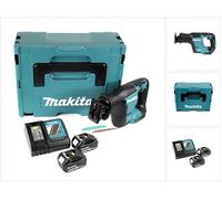 Makita DJR188RFJ Scie récipro sans fil Brushless 18V + 2x Batteries 3,0Ah + Chargeur + Coffret Makpac