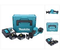 Makita DJR189RGJ Scie récipro sans fil 18V Brushless + 2x Batteries 6,0Ah + Chargeur + Coffret Makpac