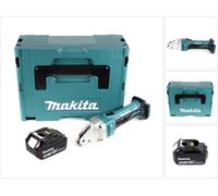 Makita DJS 161 G1J Cisaille sans fil 18 V 1,6 mm + 1x Batterie 6,0 Ah + Makpac - sans chargeur