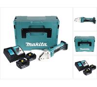 Makita DJS 161 RGJ Cisailles sans fil 18 V 1,6 mm + 2x Batteries 6,0 Ah + Chargeur + Coffret Makpac