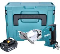 Makita DJS 800 F1J Cisaille à fibrociment sans fil 18 V Brushless + 1x batterie 3,0 Ah + Makpac - sans chargeur