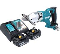 Makita DJS 800 RF Cisaille à fibrociment sans fil 18 V Brushless + 2x batterie 3,0 Ah + chargeur