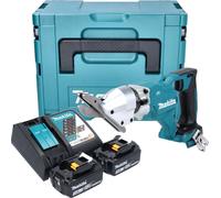 Makita DJS 800 RFJ Cisaille à fibrociment sans fil 18 V Brushless + 2x batterie 3,0 Ah + chargeur + Makpac