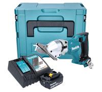 Makita DJS 800 RM1J Cisaille à fibrociment sans fil 18 V Brushless + 1x batterie 4,0 Ah + chargeur + Makpac