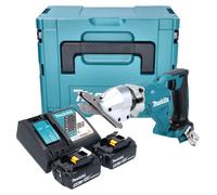 Makita DJS 800 RMJ Cisaille à fibrociment sans fil 18 V Brushless + 2x batterie 4,0 Ah + chargeur + Makpac