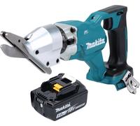Makita DJS 800 T1 Cisaille à fibrociment sans fil 18 V Brushless + 1x batterie 5,0 Ah - sans chargeur