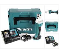 Makita DJS161RY1J Cisaille métal sans fil Li-Ion 18V + 1 x Batterie 1,5Ah + Chargeur + Coffret Makpac