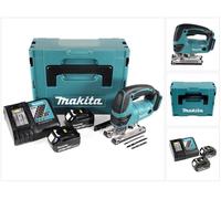 Makita DJV 180 RTJ Scie sauteuse sans fil 18V + 2x Batteries 5.0Ah + Chargeur + Makpac