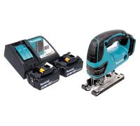 Makita DJV 180 RTX Scie sauteuse sans fil 18 V 135 mm + 2x batterie 5,0 Ah + chargeur