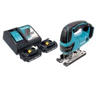 Makita DJV 180 RYX Scie sauteuse sans fil 18 V 135 mm + 2x batterie 1,5 Ah + chargeur