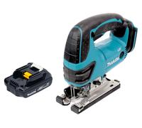 Makita DJV 180 Y1X Scie sauteuse sans fil 18 V 135 mm + 1x batterie 1,5 Ah - sans chargeur