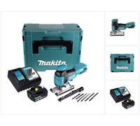 Makita DJV 181 RG1J Scie sauteuse pendulaire sans fil 18 V Brushless + 1x Batterie 6.0 Ah + Chargeur + Coffret Makpac