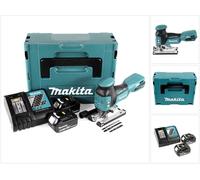 Makita DJV 181 RTJ 18 V Li-ion Scie sauteuse sans fil + 2x Batteries BL 1850 B 5,0 Ah + Chargeur rapide Makita DC 18 RC
