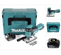 Makita DJV 181 T1J 18 V Li-ion Scie sauteuse sans fil + 1x Batterie BL 1860 B 6,0 Ah - sans Chargeur