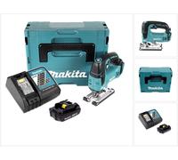 Makita DJV 182 Kit Y1J-D Scie Sauteuse sans fil Li-ion 18 V avec boîtier MAKPAC inclus Batterie BL 1815 N + chargeur DC18RC