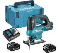 Makita DJV 184 RMJ Scie sauteuse pendulaire sans fil 18 V Brushless + 2x batterie 4,0 Ah + chargeur + Makpac
