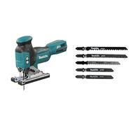 MAKITA DJV181Z - Caladora bl 18v lxt con pomo & A-86898 Lot de 5 lames pour scie sauteuse