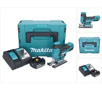 Makita DJV185 RF1J Scie sauteuse sans fil 18V Brushless + 1x Batterie 3,0Ah + Chargeur + Coffret Makpac
