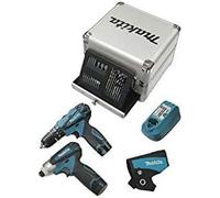 Makita DK1493X1 Batterie pour perceuse-visseuse à percussion, 10,8 V, 2 x 1,3 Ah, boîtier