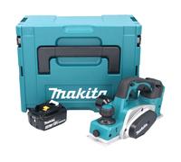 Makita DKP 180 F1J Rabot sans fil 18 V 82 mm + 1x batterie 3,0 Ah + Makpac - sans chargeur