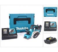 Makita DKP 180 Y1J-D Rabot sans fil 18 V dans MAKPAC incl. batterie BL 1815 N + chargeur DC18RC