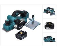 Makita DKP181F1 Rabot sans fil 82mm 18V Brushless + 1x Batterie 3,0 Ah - sans chargeur