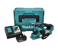 Makita DKP181RF1J Rabot sans fil 82mm 18V Brushless + 1x Batterie 3,0 Ah + Chargeur + Coffret Makpac