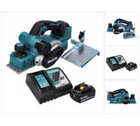 Makita DKP181RG1 Rabot sans fil 82mm 18V Brushless + 1x Batterie 6,0 Ah + Chargeur