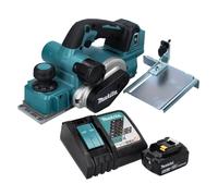Makita DKP181RT1 Rabot sans fil 82mm 18V Brushless + 1x Batterie 5,0 Ah + Chargeur