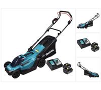 Makita DLM 330 RG2 Tondeuse à gazon sans fil 18 V 33 cm 30 l + 2x batterie 6,0 Ah + chargeur