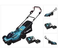 Makita DLM 330 RT Tondeuse à gazon sans fil 18 V 33 cm 30 l + 1x batterie 5,0 Ah + chargeur