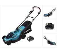 Makita DLM 330 T1 Tondeuse à gazon sans fil 18 V 33 cm 30 l + 1x batterie 5,0 Ah - sans chargeur