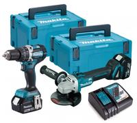 Makita DLX2210TJ1 Ensemble Combiné En Mbox 18V Batterie