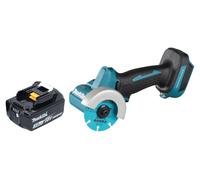 Makita DMC 300 F1 Meuleuse d'angle sans fil 18 V 76 mm Brushless + 1x batterie 3,0 Ah - sans chargeur