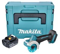 Makita DMC 300 F1J Meuleuse d'angle sans fil 18 V 76 mm Brushless + 1x batterie 3,0 Ah + Makpac - sans chargeur