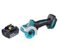 Makita DMC 300 G1 Meuleuse d'angle sans fil 18 V 76 mm Brushless + 1x batterie 6,0 Ah - sans chargeur
