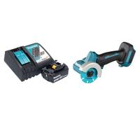 Makita DMC 300 RF1 Meuleuse d'angle sans fil 18 V 76 mm Brushless + 1x batterie 3,0 Ah + chargeur