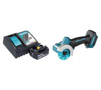 Makita DMC 300 RT1 Meuleuse d'angle sans fil 18 V 76 mm Brushless + 1x batterie 5,0 Ah + chargeur