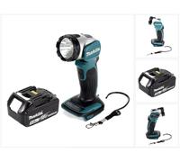 Makita DML 802 T1 Lampe torche de chantier sans fil 18 V Li-Ion + 1x Batterie 5,0 Ah - sans chargeur