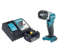 Makita DML 808 RM1 Projecteur portatif sans fil 14,4 / 18 V 190 lm LED + 1x batterie 4,0 Ah + chargeur