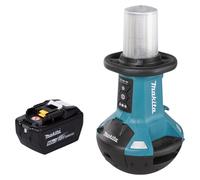 Makita DML 810 Z Lampe LED à batterie 18 / 36 V (2 x 18 V) 5500 lm IP54 + 1x batterie 9,0 Ah - sans chargeur